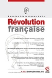 Annie Crépin - Annales historiques de la Révolution française N° 370 - Octobre-Déc : .
