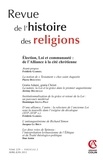 Charles Amiel - Revue de l'histoire des religions Tome 229 N° 2, Avril-juin 2012 : Election.