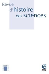 Xavier Carteret et Stéphanie Tésio - Revue d'histoire des sciences N° 65-1, janvier-jui : Naturalismes.