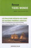 André Guichaoua - Revue Tiers Monde N° 211, Juillet-Sept : Les évolutions récentes des cours des matières premières agricoles.