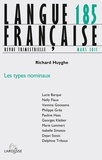  Anonyme - Langue française N° 185 : .