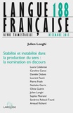  Anonyme - Langue française N° 188 4/2015 : .