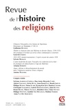  Anonyme - Revue de l'histoire des religions N° 3, septembre 2018 : .