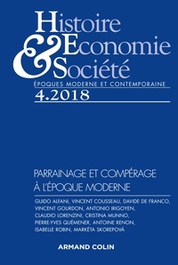 Isabelle Dasque - Histoire, Economie & Société N° 4, décembre 2018 : Parrainage et compérage à l'époque moderne.