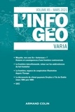 Isabelle Lefort et Hervé Regnauld - L'information géographique N° 85, mars 2021 : .