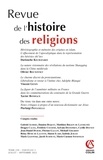  Armand Colin - Revue de l'histoire des religions N° 3, 2022 : .
