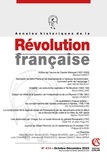 Maxime Kaci - Annales historiques de la Révolution française N° 414,  octobre-décembre 2023 : .