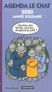 Philippe Geluck - Agenda Le chat - 2020 année solidaire.