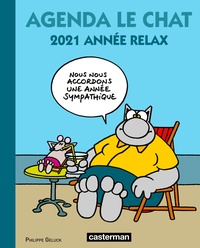 Philippe Geluck - Agenda Le Chat - 2021 année relax.