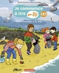 Mathieu Grousson et Séverine Cordier - Je commence à lire en BD - CE1  : Une bouteille à la mer.