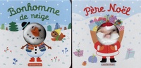 Hélène Chetaud - Père Noël et Bonhomme de neige.
