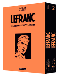 Jacques Martin - Lefranc  : Les premières aventures - coffret en 2 volumes.