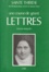  Thérèse de l'Enfant-Jésus - Lettres. Une Course De Geants.