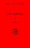  Aphraate Le Sage Persan et Marie-Joseph Pierre - Les Exposes. Tome 1, Exposes 1 A 10.