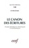  Collectif Clairefontaine - Canon des Ecritures.