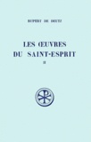 Jean Gribomont et Rupert de Deutz - Les Oeuvres Du Saint-Esprit. Tome 2, Livres 3 Et 4, Edition Bilingue Francais-Latin.
