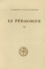 Henri-Irénée Marrou et  Clément d'Alexandrie - Le Pedagogue. Livre 3, Edition Bilingue Francais-Grec.