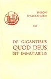  Philon d'Alexandrie - DE GIGANTIBUS.