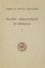 Jean Darrouzès et  Syméon le Nouveau Théologien - Traites Theologiques Et Ethiques. Tome 1, Theologique 1 A 3, Ethique 1 A 3, Edition Bilingue Francais-Grec.