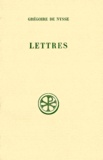  Grégoire de Nysse et Pierre Maraval - Lettres. Edition Bilingue Francais-Grec.