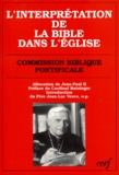  Commission Biblique Pontifical et  Jean-Paul II - .