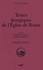 Antoine Chavasse - Textes Liturgiques De L'Eglise De Rome. Le Cycle Liturgique Romain Annuel Selon Le Sacramentaire Du Vaticanus Reginensis 316.
