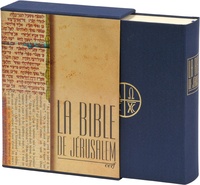  Collectif - La Bible De Jerusalem. Toile Bleue.