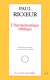 Paul Ricoeur - L'Hermeneutique Biblique.