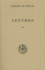  Isidore de Péluse - Lettres. Tome 2, Lettres 1414-1700, Edition Bilingue Francais-Grec.