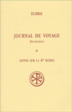  Égérie - Journal De Voyage (Itineraire) Et Lettre Sur La Bse Egerie.