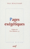 Paul Beauchamp - Pages exégétiques.