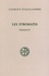  Clément d'Alexandrie - Les Stromates - Stromate I, édition bilingue français-grec.