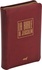 Éditions du Cerf - La Bible de Jérusalem Poche, étui "luxe" bordeaux avec fermeture éclair, papier bible, tranche or.