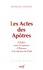 Jacques Cazeaux - Les Actes des Apôtres - L'Eglise entre le martyre d'Etienne et la mission de Paul.