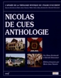 Klaus Reinhardt et Harald Schwaetzer - Nicolas de Cues - Anthologie.