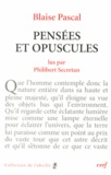 Blaise Pascal - Pensées et opuscules.
