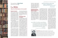 La Bible dans les littératures du monde. Coffret 2 volumes