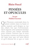 Blaise Pascal et  SECRETAN PHILIBERT - Pensées et opuscules.