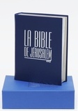  Ecole biblique de Jérusalem - La Bible de Jérusalem - Edition major cuir bleu.