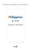 Gilbert Dahan et  DAHAN GILBERT - Philippiens 2, 5-11 - La kénose du Christ.