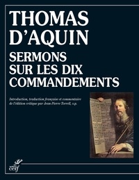  Thomas d'Aquin et  Thomas d'Aquin - Sermons sur les dix commandements.