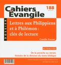  Collectif Clairefontaine - Cahiers Evangile N° 188, juin 2019 : .