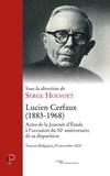 Serge Holvoet - Lucien Cerfaux (1883-1968).
