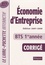 Monique Boulet et Patrick Enreille - Economie d'entreprise BTS tertiaires 1e année - Livre du professeur, Corrigé.