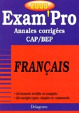 Fabien Gruel - Francais Cap/Bep. Annales Corrigees 2003.