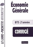  Collectif - Economie Generale Bts 2eme Annee. Livre Du Professeur, Corrige.