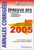 Jean-Paul Macorps et Pierre Grousson - EP2 Comptabilité, Communication, Organisation BEP MS et MC - Annales Corrigées.