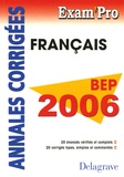 Fabien Gruel - Français BEP 2006.