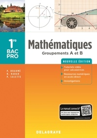 Pierre Salette et Patrick Huaumé - Mathématiques 1re Bac Pro Groupements A et B.