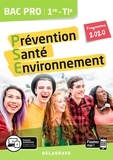 Michèle Terret-Brangé et Valérie Guérin-Caprin - Prévention santé environnement 1re, Tle Bac pro.